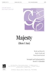 Majesty/ here I Am SATB choral sheet music cover